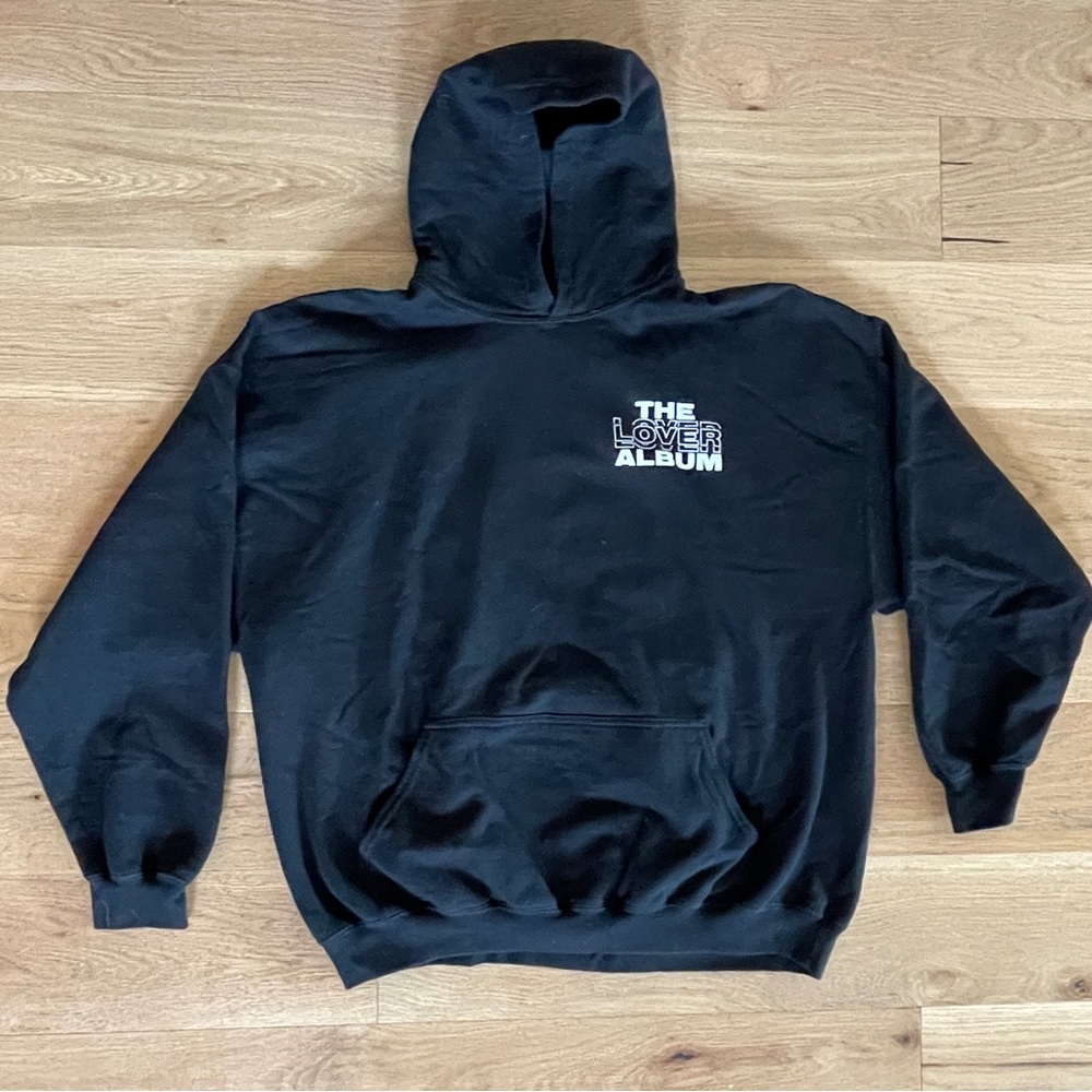 Taylor Swift The Lover Album Oversized Hoodie Sweatshirt 2XL